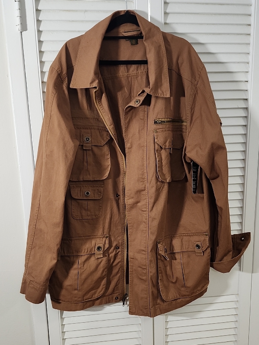 Boulder Creek Brown Utility Field Jacket